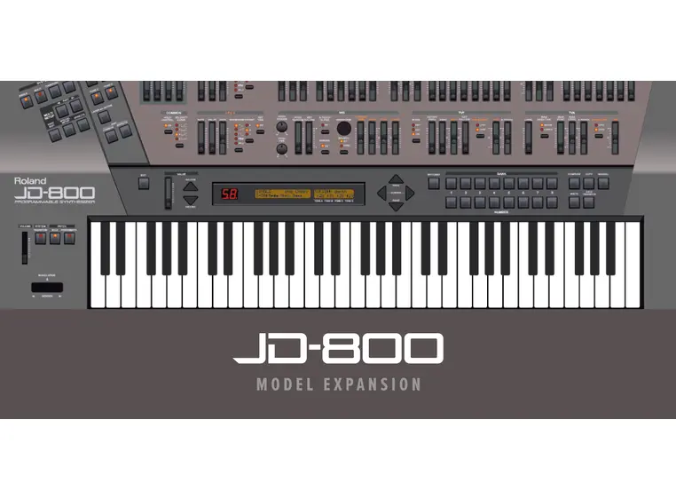 Roland Cloud JD-800 Model Expansion [Download] (For ZENOLOGY & ZEN-Core HW) 